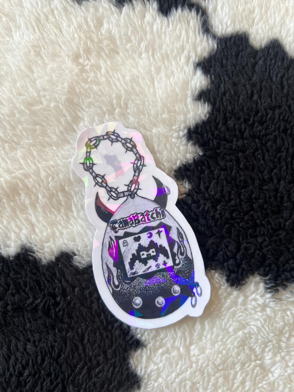 Tamagotchi Gothic Sticker