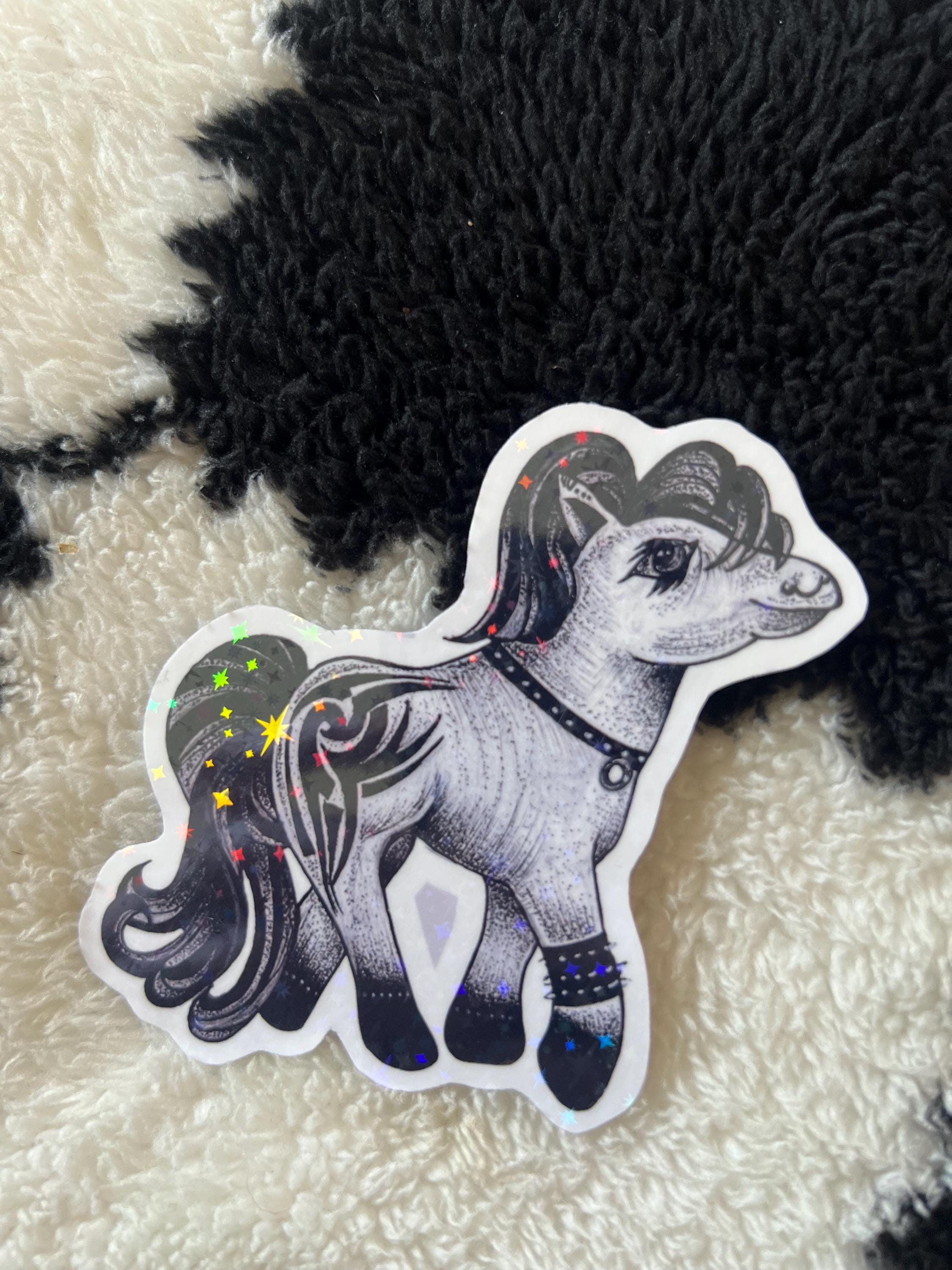 My Lil Pony Gothic 90s Sticker