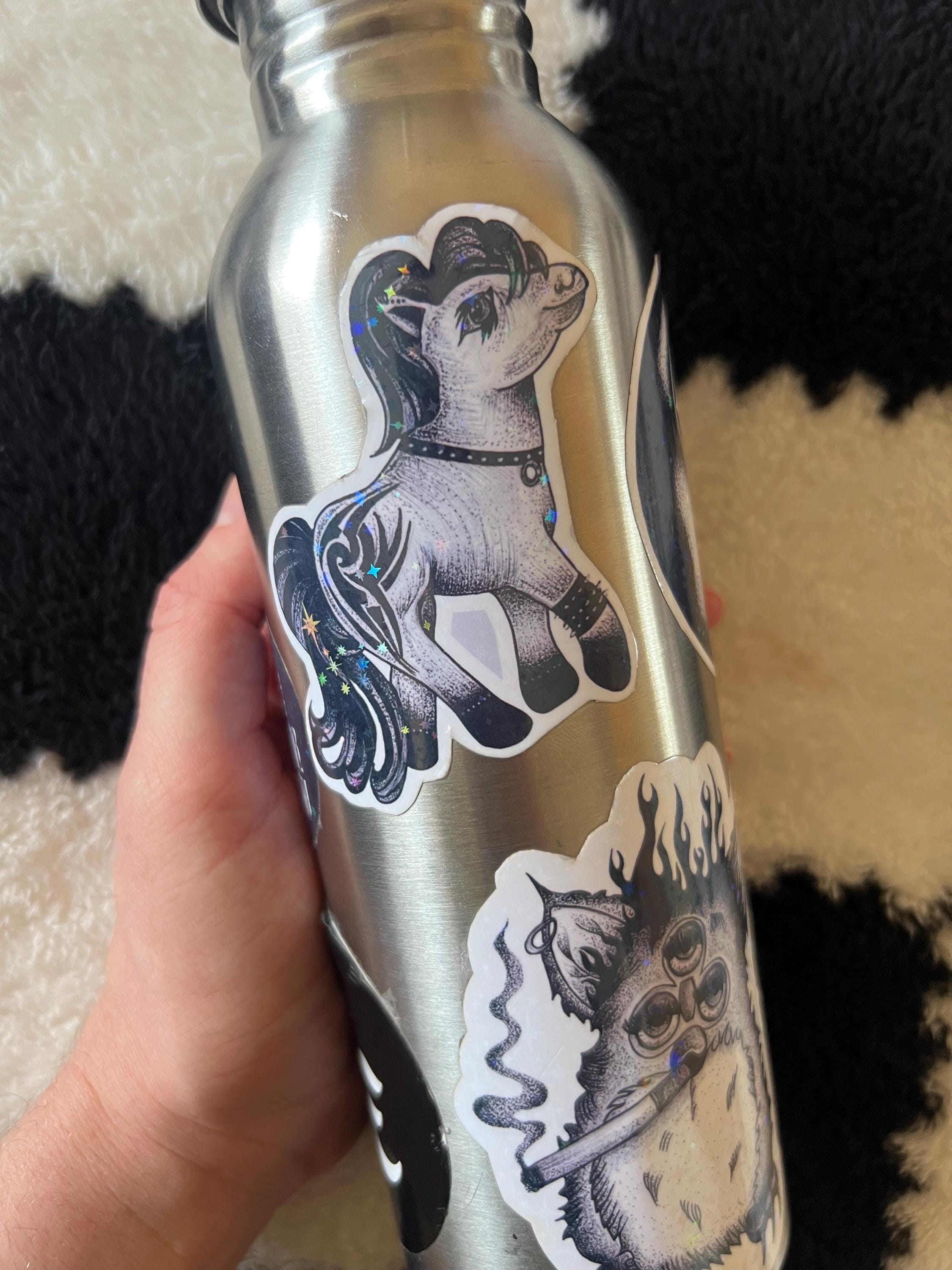 My Lil Pony Gothic 90s Sticker