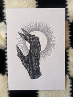 Lord of the Rings Sauron's Gauntlet A4 Art Print