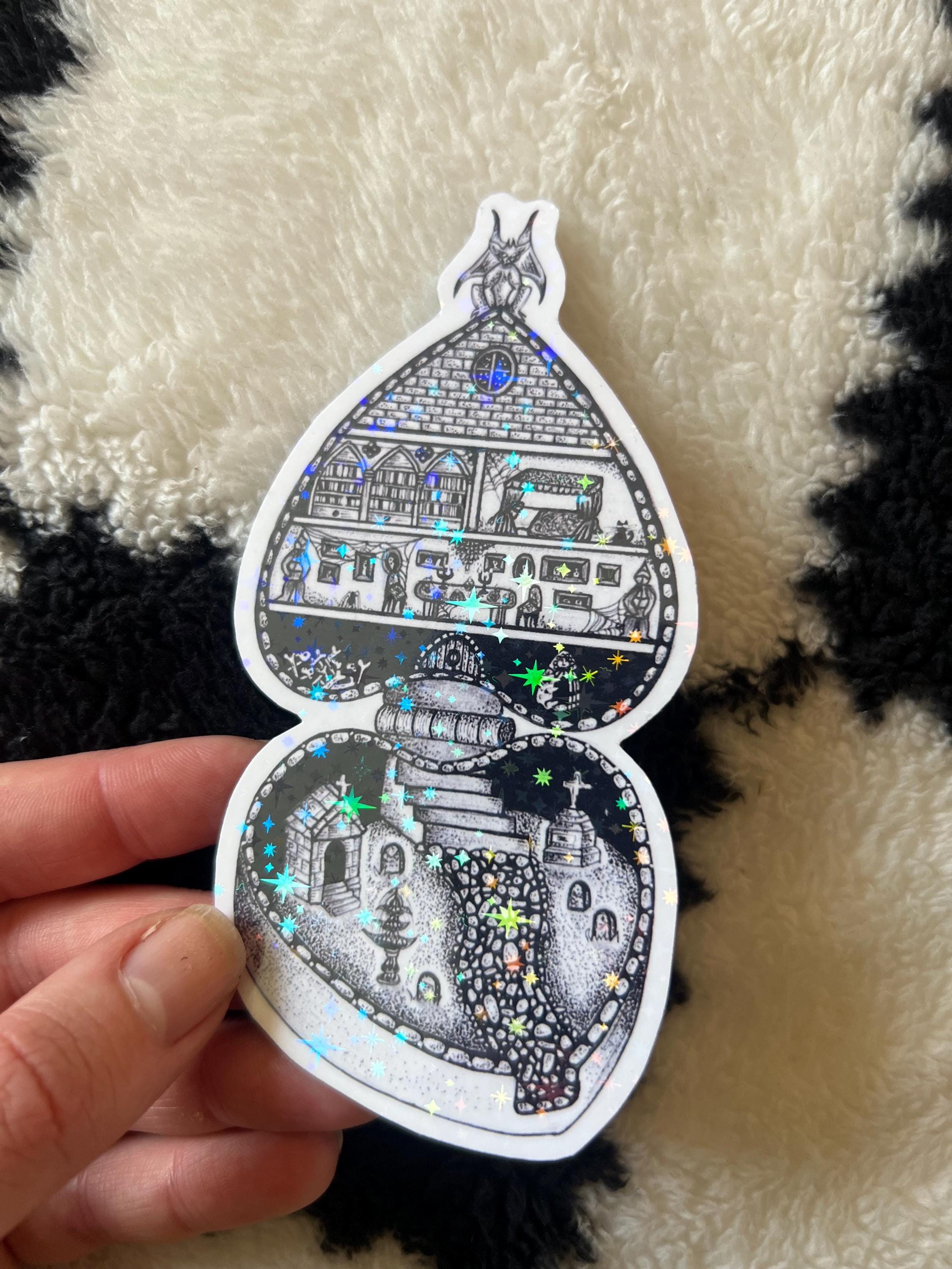 Pollypocket Gothic 90s Toy Sticker