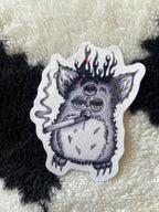 Goth Furby Sticker