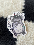 Goth Furby Sticker