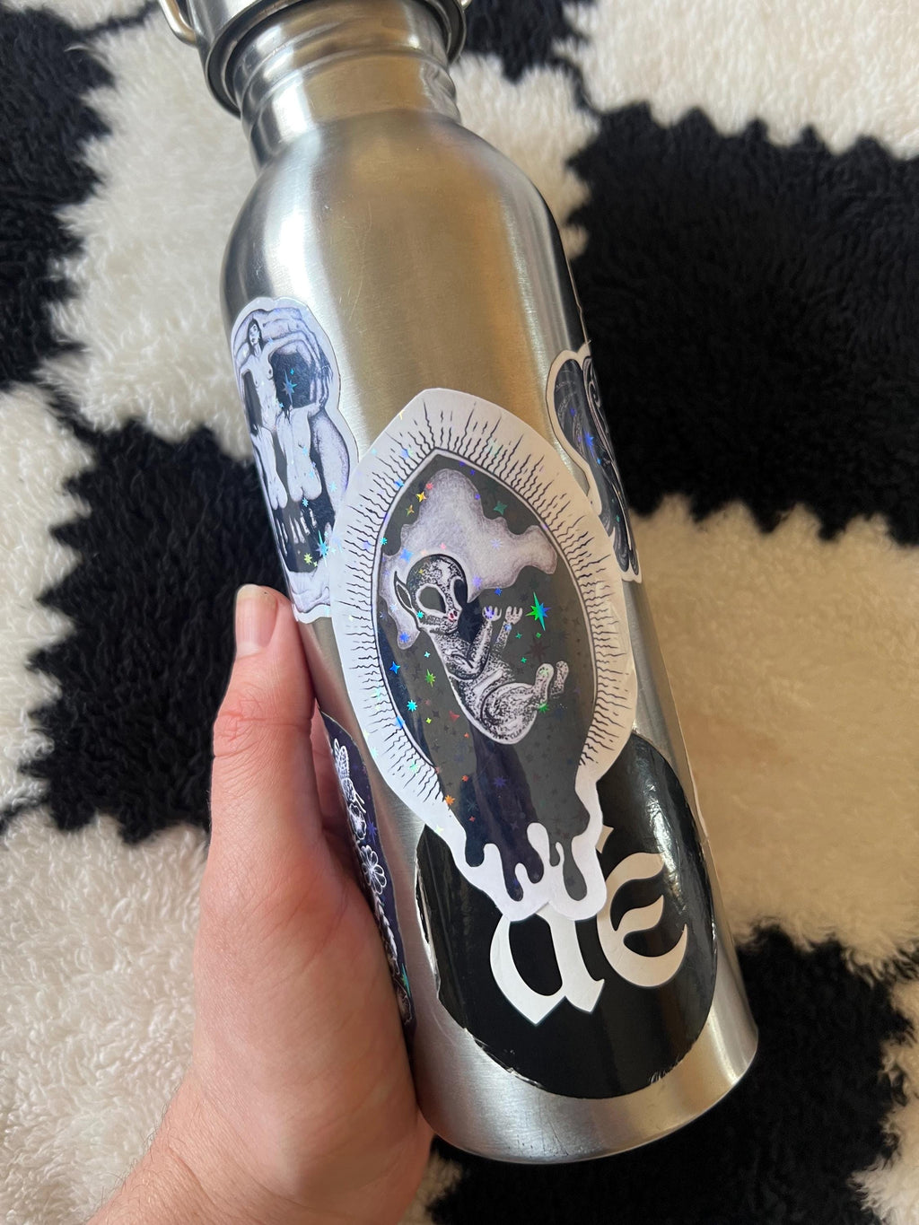 Gothic Alien Sticker