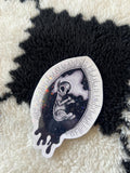 Gothic Alien Sticker
