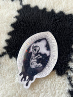 Gothic Alien Sticker