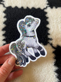 My Lil Pony Gothic 90s Sticker