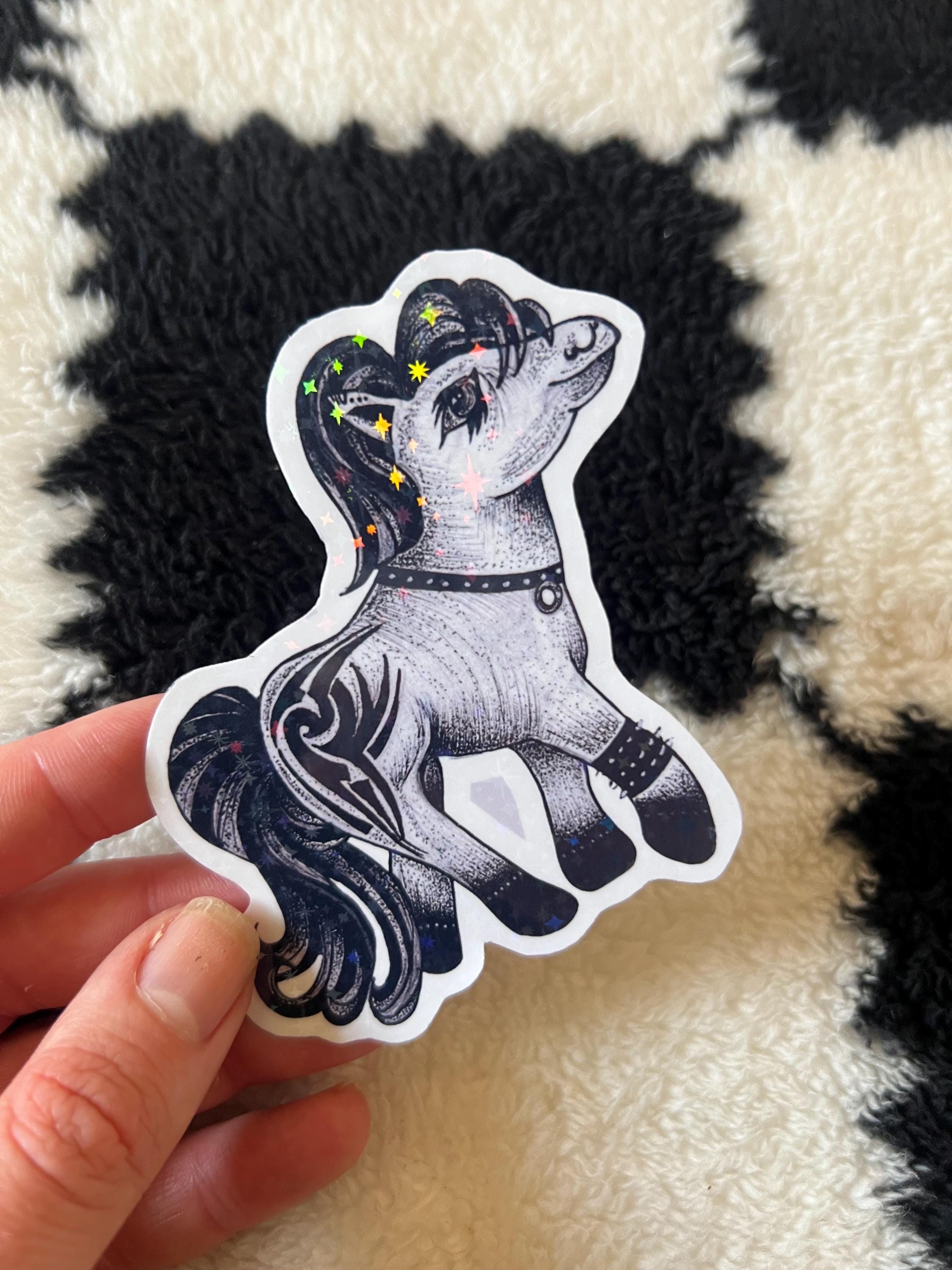 My Lil Pony Gothic 90s Sticker