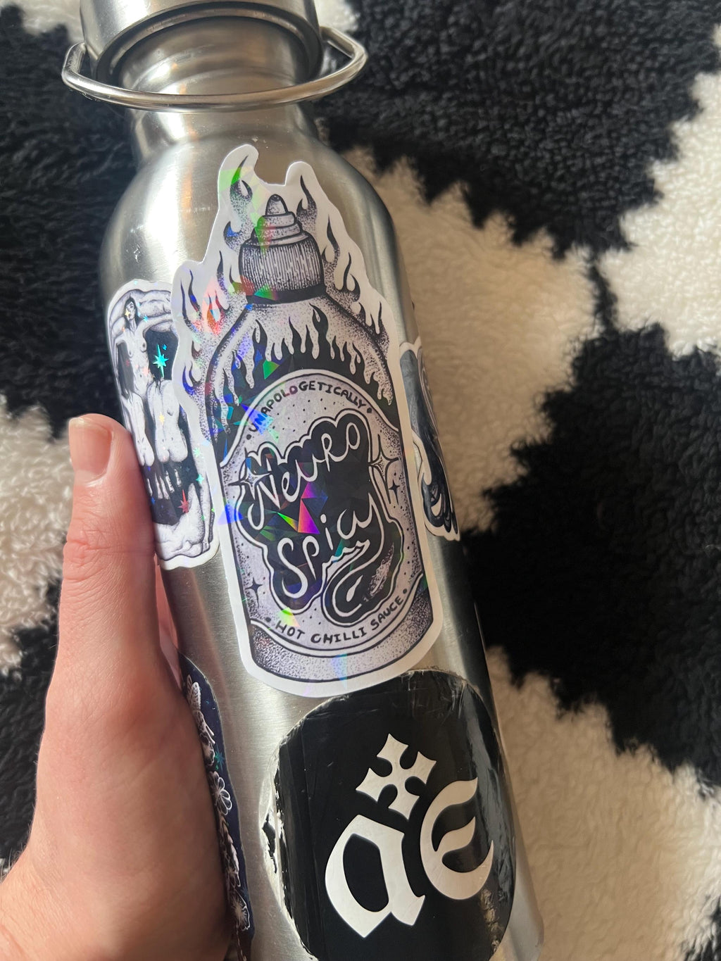 Neurospicy hot chilli sauce Sticker