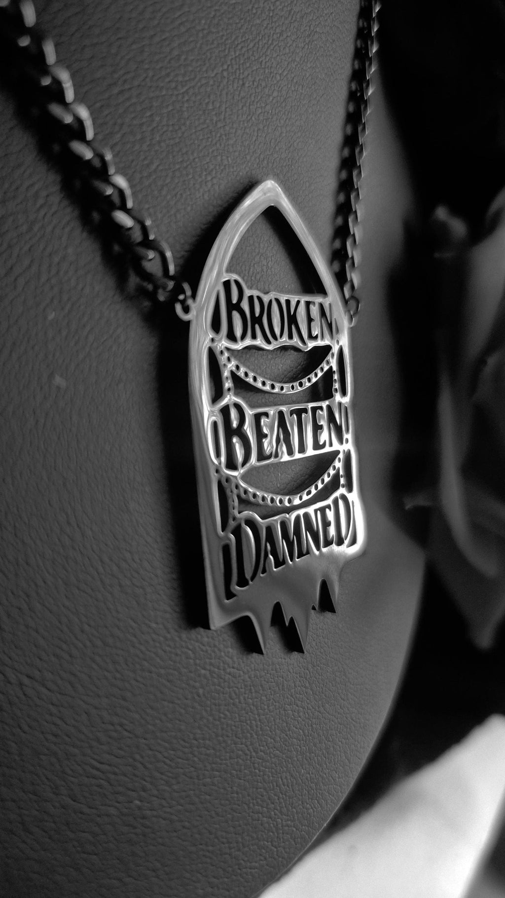 Black Parade Gothic Arch Necklace