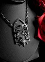 Black Parade Gothic Arch Necklace