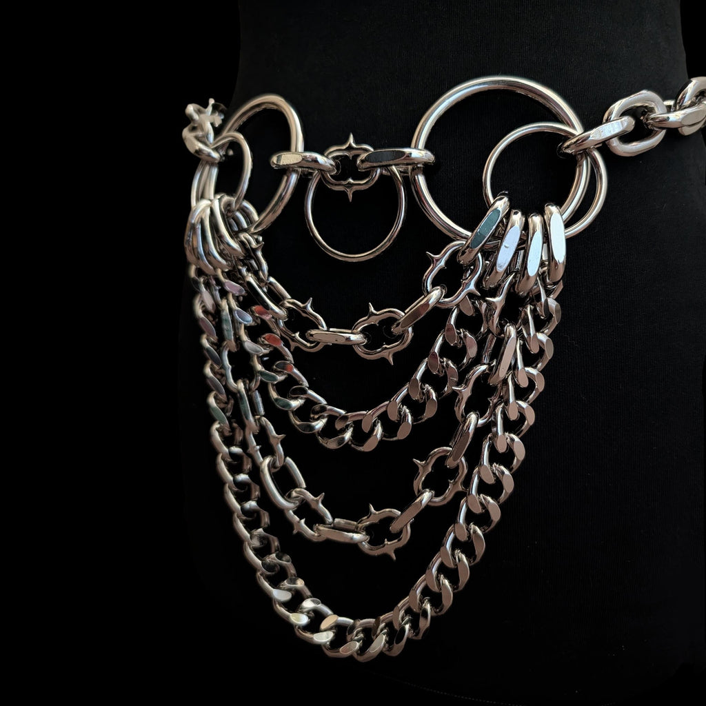 Imperia Waist Chain with Intertwined Rings