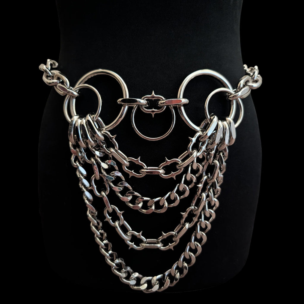 Imperia Waist Chain with Intertwined Rings
