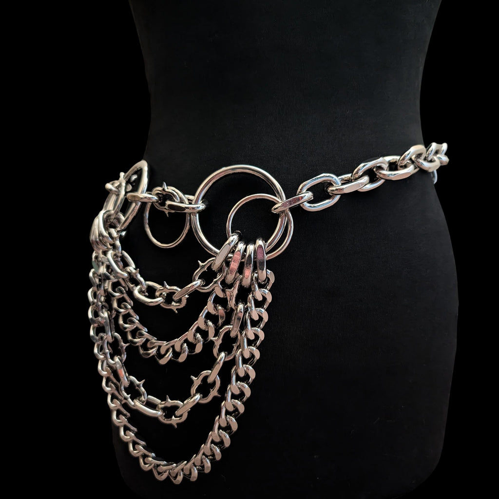 Imperia Waist Chain with Intertwined Rings