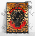 Poison Heart Tiger Stripe Art Print