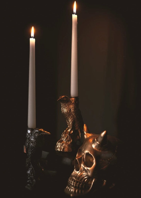 The Raven Candlestick Holder