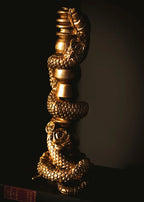 The Serpent Candlestick Holder