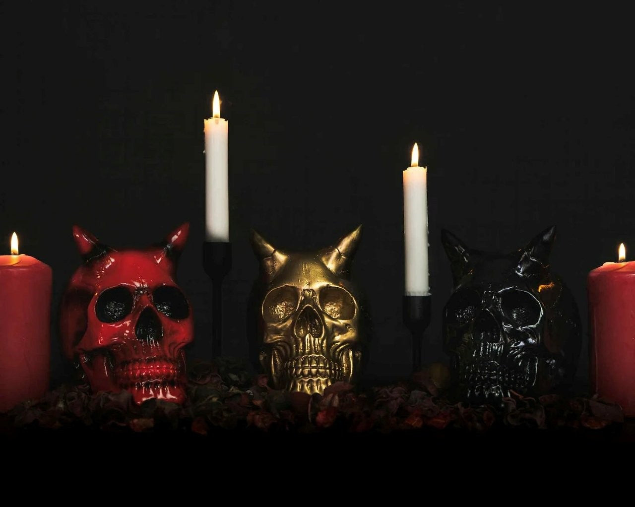 Reaper Skulls Ornament