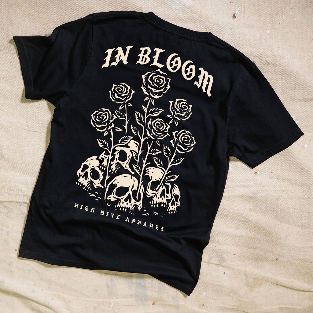 In Bloom Black T-Shirt