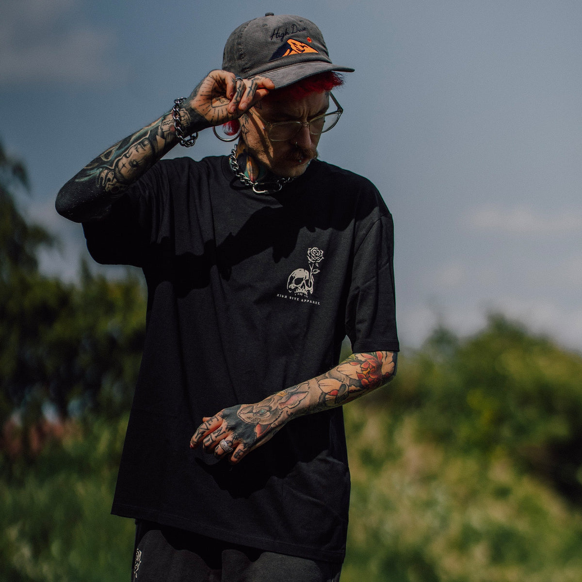 In Bloom Black T-Shirt