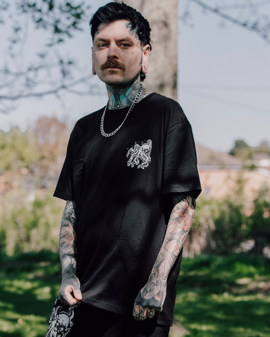 Kraken Black Tee