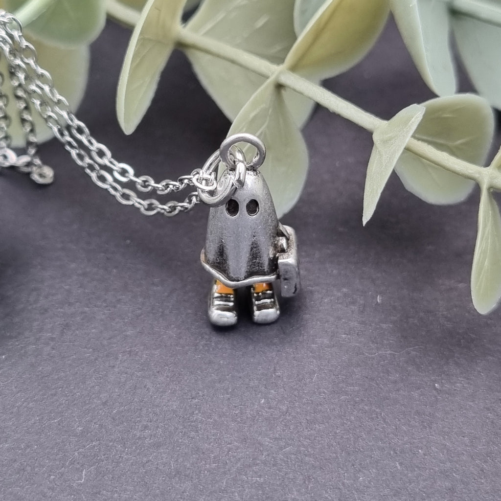 Trick or Treat Ghost Necklace