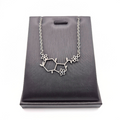 Serotonin Molecule Necklace