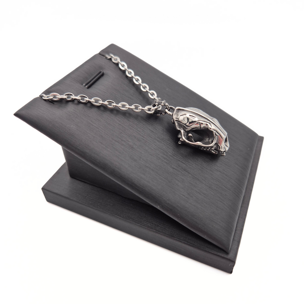 Sabretooth Tiger Skull Necklace