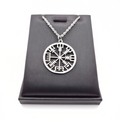 Vegvisir Viking Compass Necklace