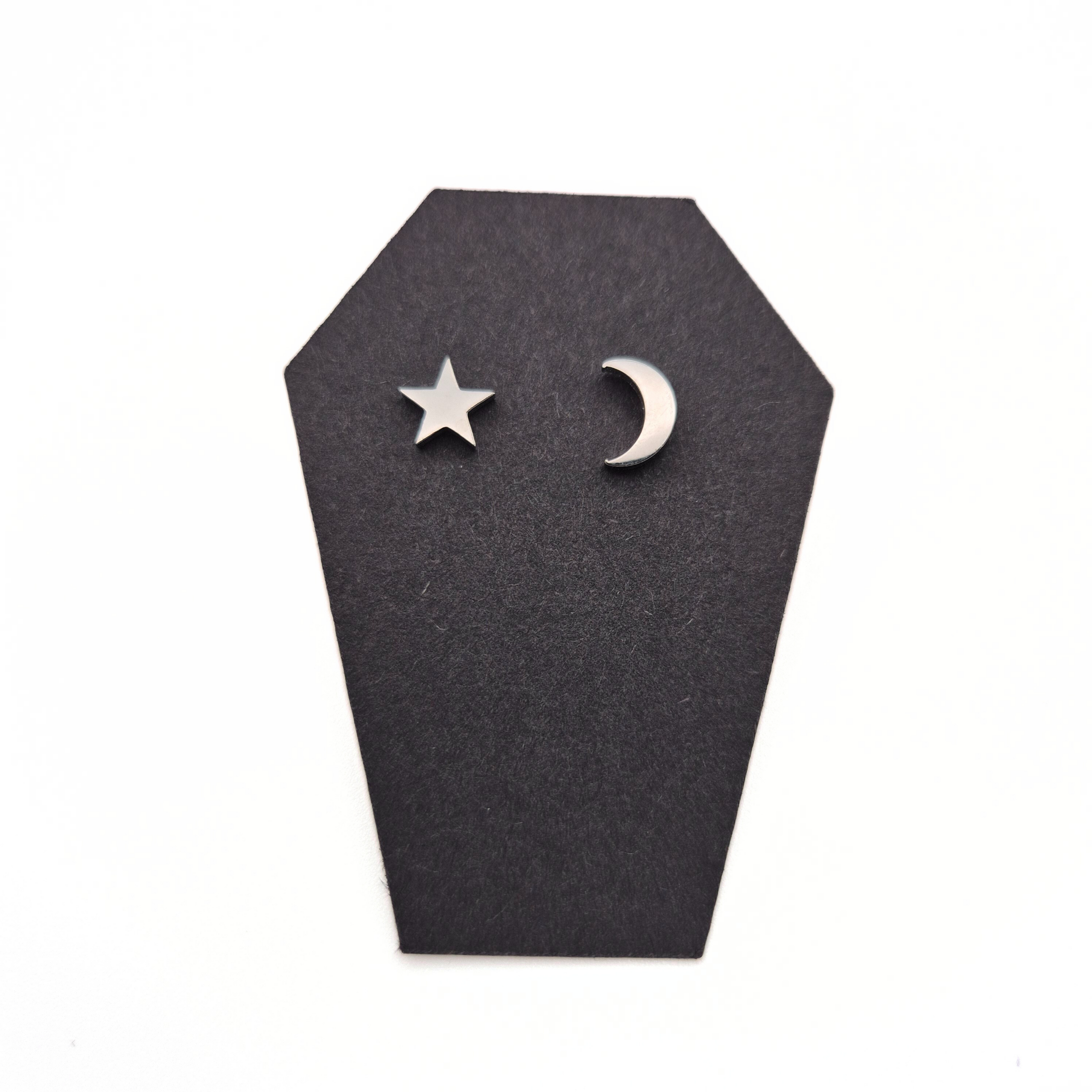 Celestial Shadows Stud Earrings