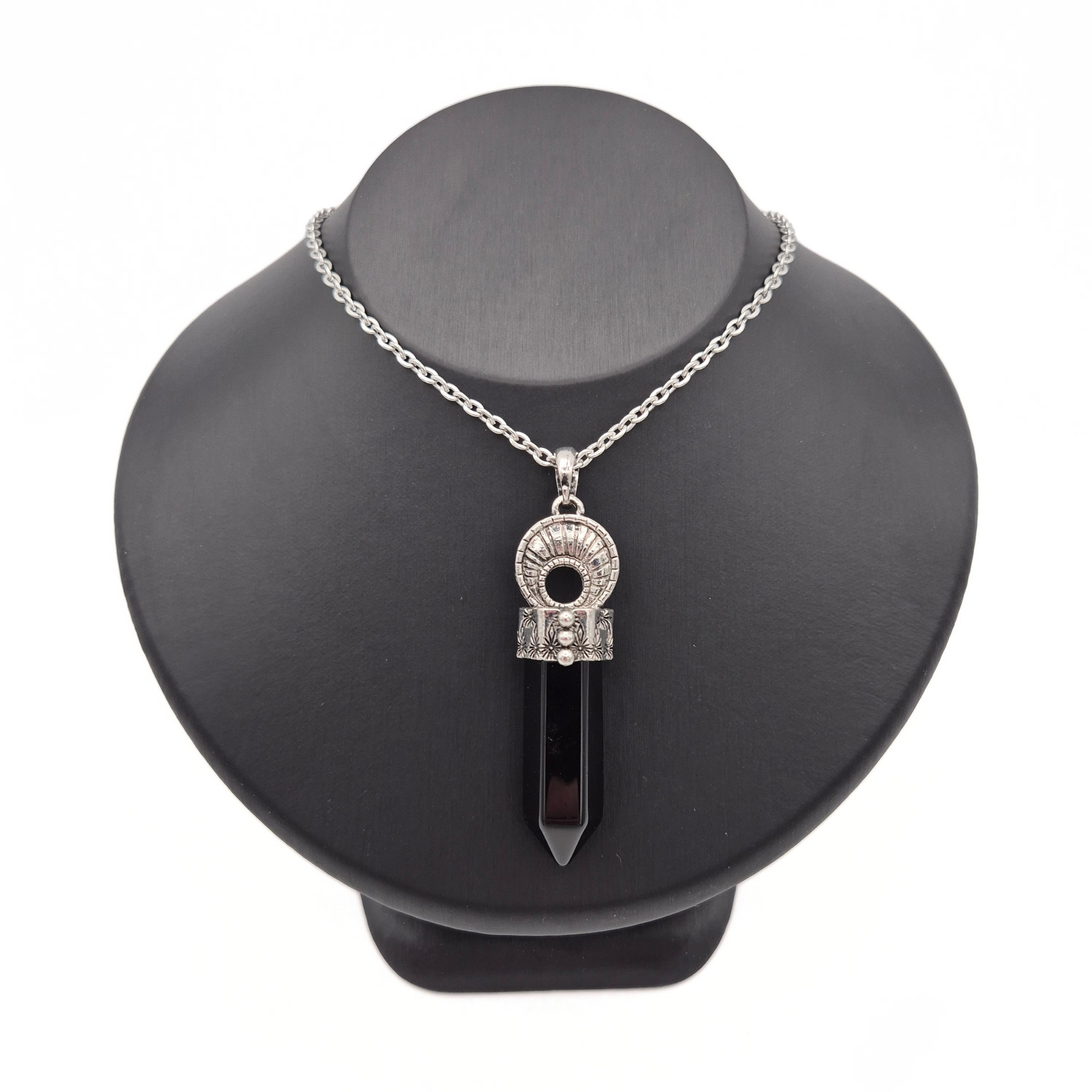Black Obsidian Pendant