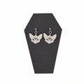 Moonshadow Cat Stud Earrings