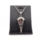 Raven Skull Necklace