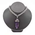 Amethyst Hex Necklace
