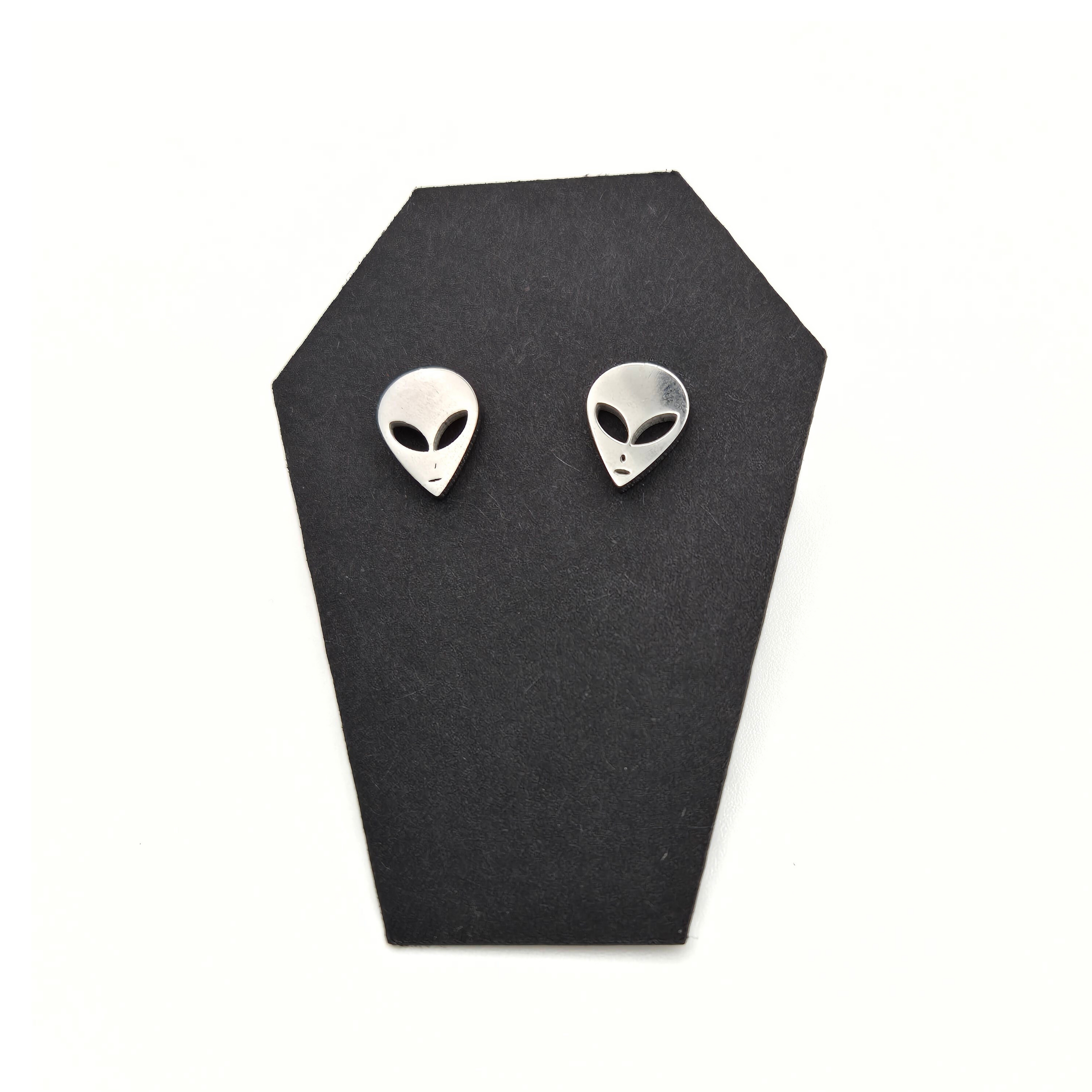 Cosmic Visitors Alien Stud Earrings