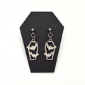 Batkeeper's Coffin Stud Earrings