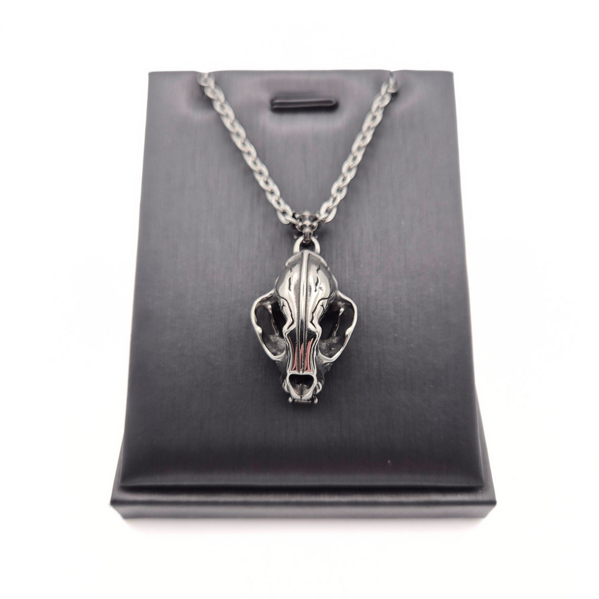 Sabretooth Tiger Skull Necklace