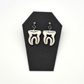 Cursed Crown Tooth Stud Earrings