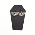 Death Moth Stud Earrings