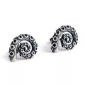 Sterling Silver Octopus Tentacles Stud Earrings