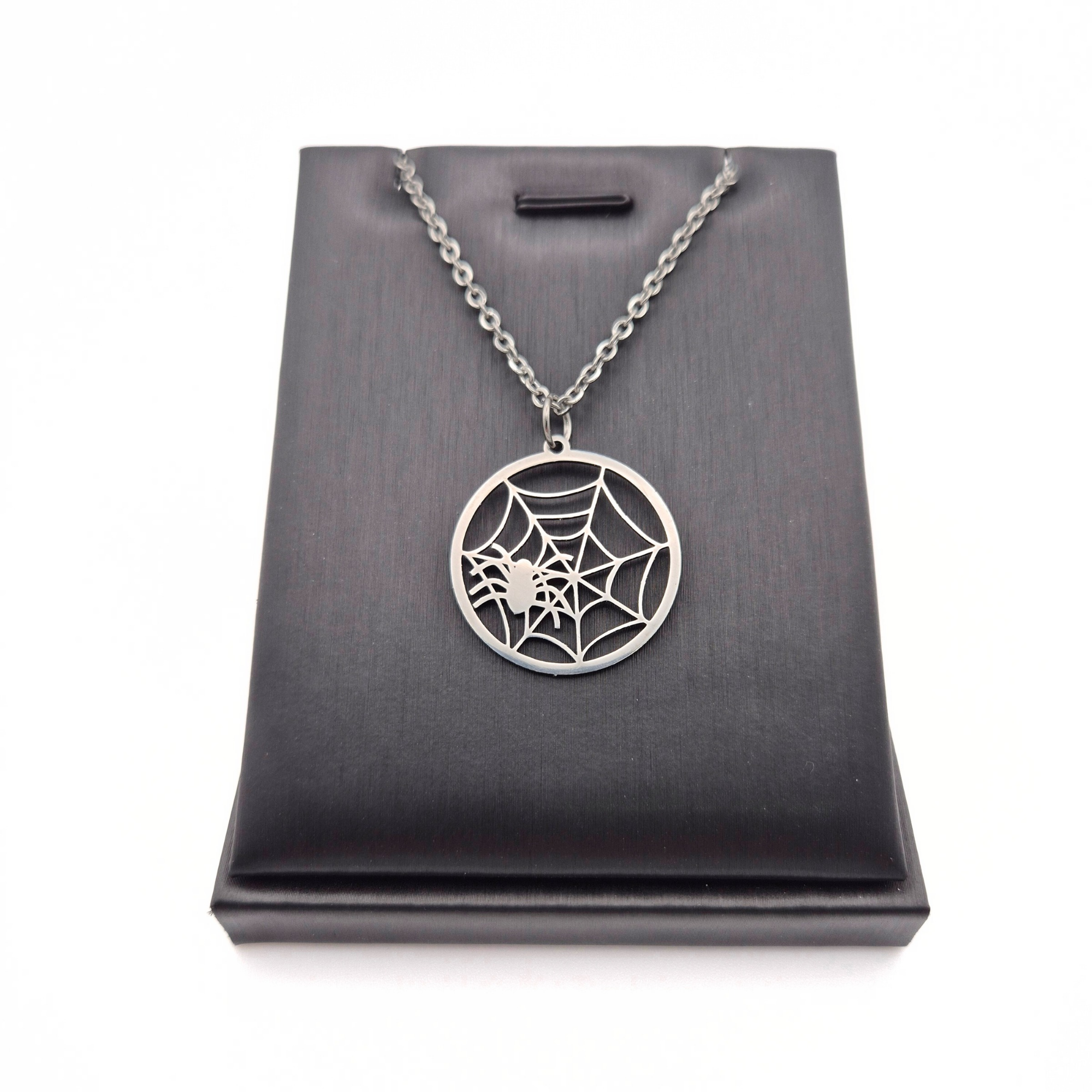 Webbed Spider Necklace