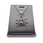 Black Widow Spider Necklace