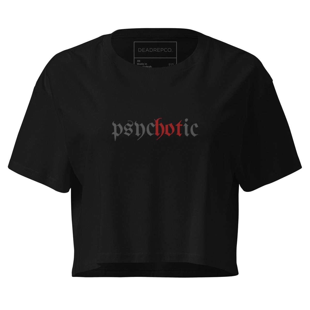 Psychotic Crop Tee